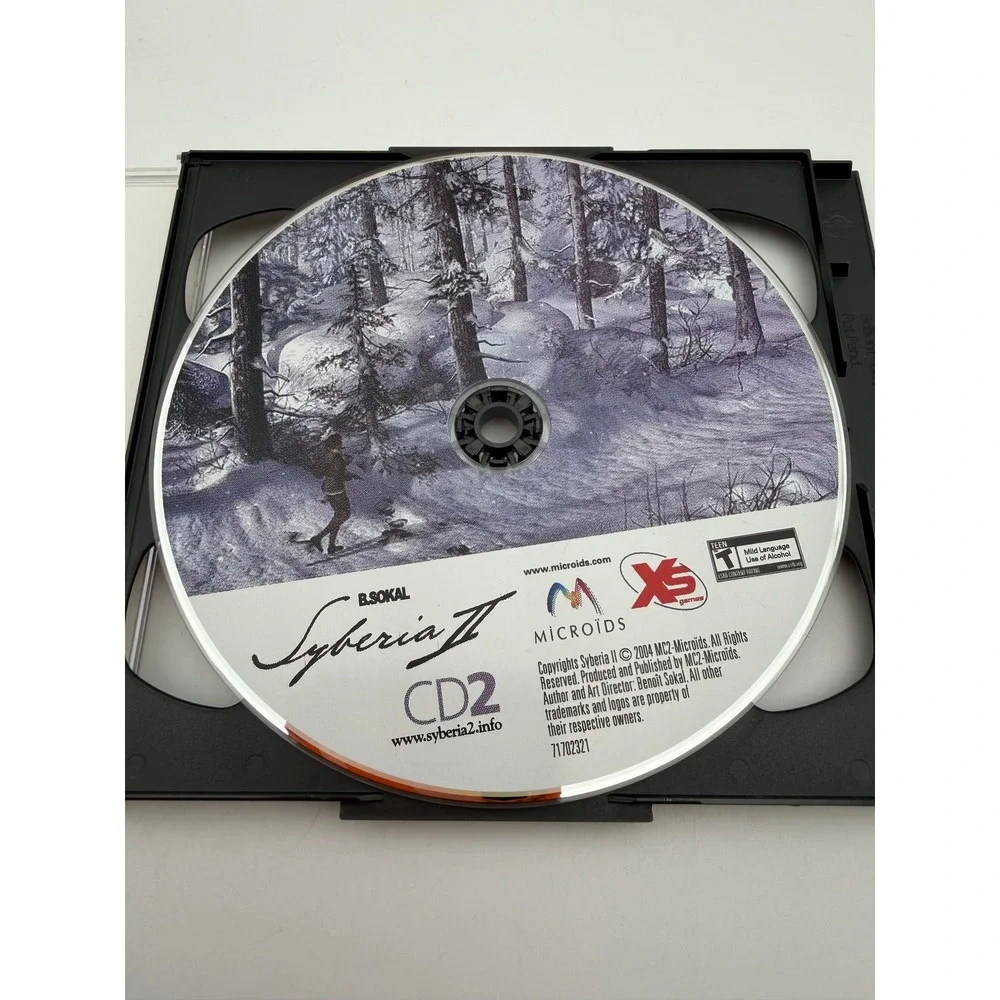 Syberia II PC CD-ROM Game Benoit Sokal Kate Walker Adventure Microïds V126